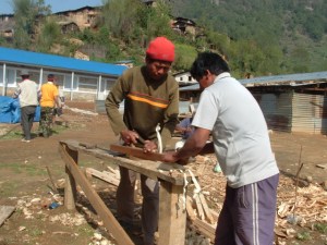 2009-2 Fabrication des bancs